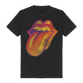 Black - Front - The Rolling Stones Unisex Adult Ghost Town Distressed T-Shirt