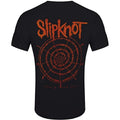 Black - Back - Slipknot Womens-Ladies The Wheel Back Print T-Shirt