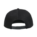 Black-Red - Side - AC-DC Unisex Adult Oval Logo Snapback Cap