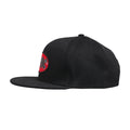 Black-Red - Lifestyle - AC-DC Unisex Adult Oval Logo Snapback Cap