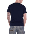 Navy Blue - Back - The Rolling Stones Unisex Adult Tongue & Stars Cotton T-Shirt