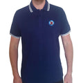 Navy Blue - Side - The Who Unisex Adult Target Logo Polo Shirt