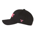 Black-Pink - Back - Tokyo Time Unisex Adult One Championship Logo Baseball Cap