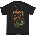 Black - Front - Him Unisex Adult Owl Cotton T-Shirt