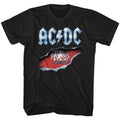 Black - Front - AC-DC Unisex Adult The Razors Edge T-Shirt