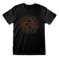 Black - Front - AC-DC Unisex Adult Est. 1973 T-Shirt