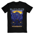 Black - Front - Iron Maiden Unisex Adult Dark Ink Powerslaves T-Shirt