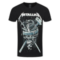 Black - Front - Metallica Unisex Adult History Logo T-Shirt