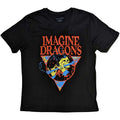 Black - Front - Imagine Dragons Unisex Adult Skeleton T-Shirt