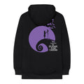 Black - Back - Nightmare Before Christmas Unisex Adult Moonlight Pullover Hoodie