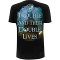 Black - Back - Cradle Of Filth Unisex Adult Trouble & Their Double Lives Back Print T-Shirt