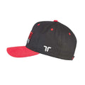 Black-Red - Side - Tokyo Time Unisex Adult Misfits Gaming Logo Baseball Cap