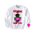 White - Front - Yungblud Unisex Adult Tour Back & Sleeve Print Sweatshirt