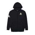 Black - Front - Imagine Dragons Unisex Adult Triangle Back Print Full Zip Hoodie