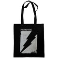 Black-Grey - Front - Foo Fighters Ex-Tour Lightning Bolt Tote Bag