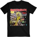 Black - Front - Iron Maiden Unisex Adult Killers Cover T-Shirt