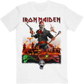 White - Front - Iron Maiden Unisex Adult Legacy Of The Beast Live In Mexico City Back Print T-Shirt