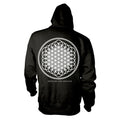 Black - Back - Bring Me The Horizon Unisex Adult Flower Of Life Full Zip Hoodie