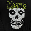 Black - Back - Misfits Unisex Adult Classic Vintage Hoodie