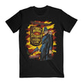 Black - Front - Iron Maiden Unisex Adult Stranger In A Strange Land Back Print T-Shirt