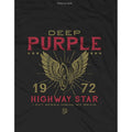 Black - Lifestyle - Deep Purple Unisex Adult Highway Star Cotton T-Shirt