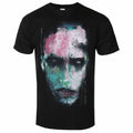 Black - Front - Marilyn Manson Unisex Adult We Are Chaos Cover Cotton T-Shirt