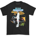 Black - Front - Iron Maiden Unisex Adult Vice Is Nice Back Print T-Shirt