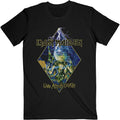 Black - Front - Iron Maiden Unisex Adult Live After Death Diamond T-Shirt