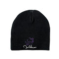 Black - Back - John Lennon Unisex Adult Peace & Love Beanie