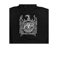 Black - Back - Slayer Unisex Adult High Contrast Eagle Hoodie