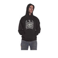 Black - Side - Slayer Unisex Adult High Contrast Eagle Hoodie