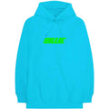 Neon Blue - Front - Billie Eilish Unisex Adult Thermal Photo Back Print Hoodie