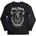 Black - Back - Black Sabbath Unisex Adult The End Mushroom Cloud T-Shirt