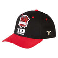 Black-Red - Front - Tokyo Time Unisex Adult Vitoria Gasteiz Saski Baskonia Baseball Cap