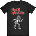 Black - Front - Iron Maiden Unisex Adult Autumn Tour 1980 Back Print T-Shirt