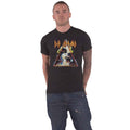 Black - Front - Def Leppard Unisex Adult Hysteria Cotton T-Shirt