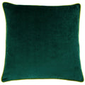 Emerald Green-Moss - Front - Paoletti Meridian Cushion Cover