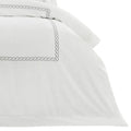 Silver - Back - Riva Home Cleopatra Duvet Set