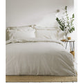 Natural-White - Front - The Linen Yard Hebden Duvet Cover Set