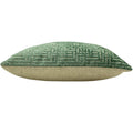 Mint - Side - Paoletti Delphi Cushion Cover