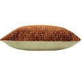 Rust - Side - Paoletti Delphi Cushion Cover