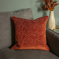 Rust - Lifestyle - Paoletti Delphi Cushion Cover