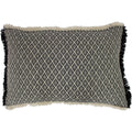 Black-White - Front - Paoletti Tangier Cushion Cover