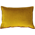 Ochre Yellow-Blush Pink - Side - Paoletti Delano Cushion Cover