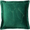 Emerald Green - Front - Paoletti Palmeria Cushion Cover