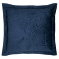 Navy - Front - Paoletti Palmeria Cushion Cover