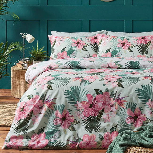 Hibiscus Bedding popular Cover Set