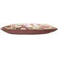 Rose - Side - Paoletti Malaysian Palm Foil Printed Cushion Cover