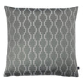 Fog-Dark Grey - Front - Ashley Wilde Nash Embroidered Cushion Cover