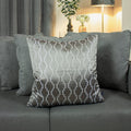 Fog-Dark Grey - Back - Ashley Wilde Nash Embroidered Cushion Cover